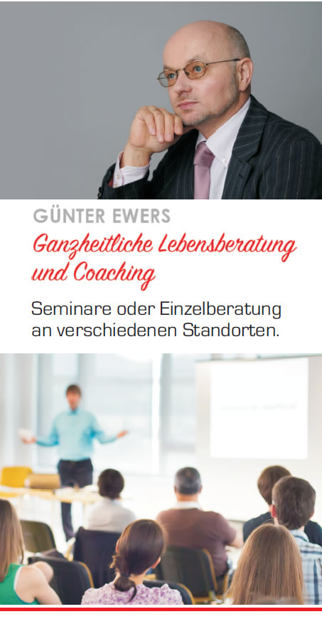 Lebensberatung Günter Ewers - Flyer zum Download